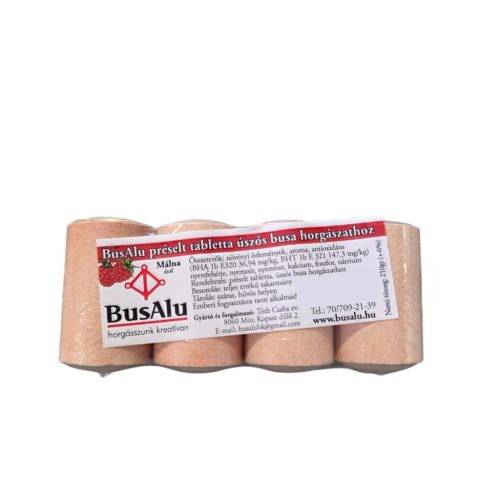 BusAlu - Plankton Tabletta Málna 210g 4db-os