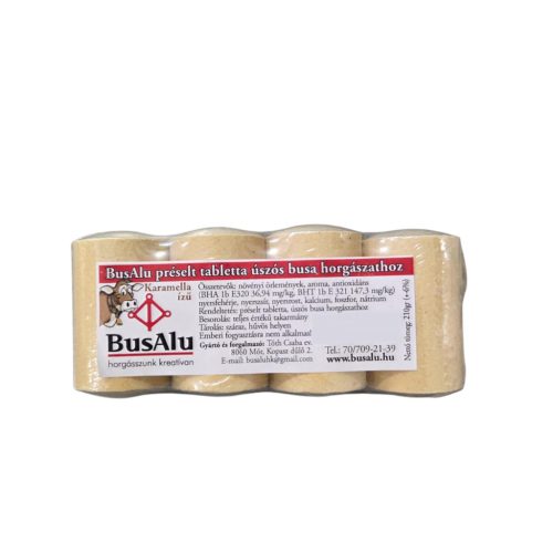 BusAlu - Plankton Tabletta Karamella 210g 4db-os