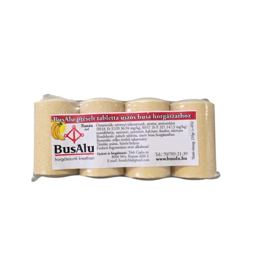 BusAlu - Plankton Tabletta Banán 210g 4db-os