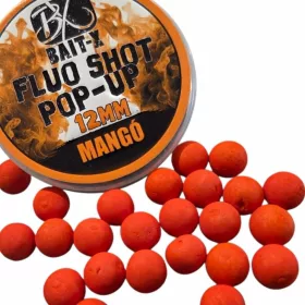 Bait-X - Fluo Shot Pop Up 12mm Mangó
