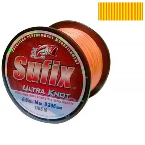 Sufix - Ultra Knot Yellow-Orange 0,23mm 1950m (-30)