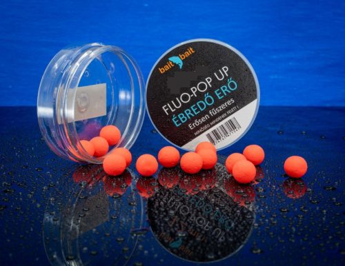 BaitBait - Fluo Pop Up Bojli 14mm - Ébredő Erő 50g