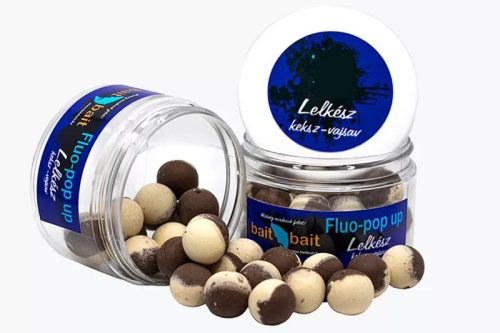 BaitBait - Fluo Pop Up Bojli 14mm - Lelkész 50g