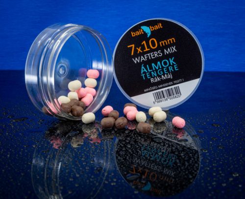 BaitBait - Fluo Method Dumbel - Wafter 7x10mm, 3 szín - Álmok Tengere 20g