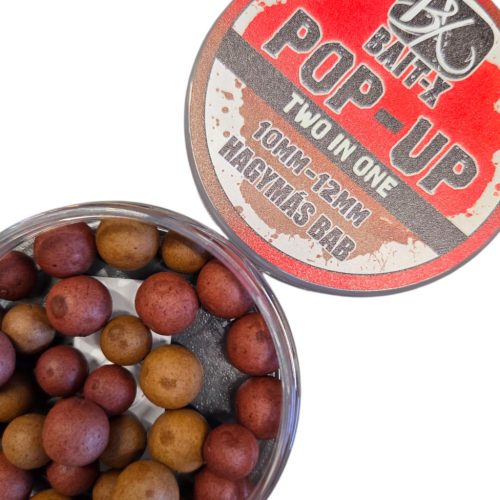 Bait-X - 2in1 PopUp 10-12mm Hagymás Bab
