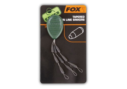 Fox - Edges Tapered Mainline Sinkers 9db/cs