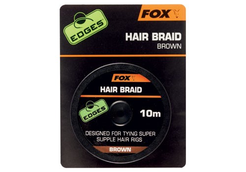 Fox - Edges Hair Braid 10m Brown