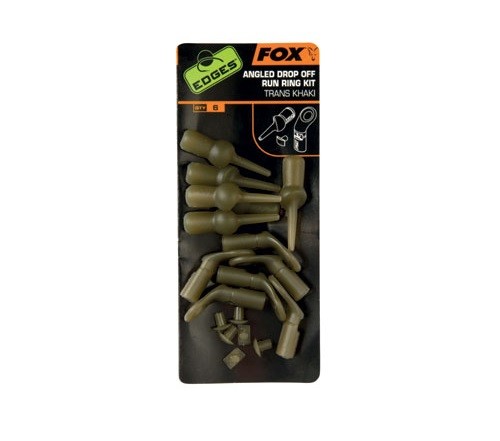 Fox - Edges Angled Drop Off Run Ring Kit Trans Khaki 6db/cs (-30)