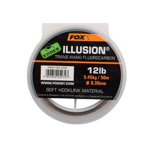 Fox Edges Illusion Soft Hooklink 16lb 50m