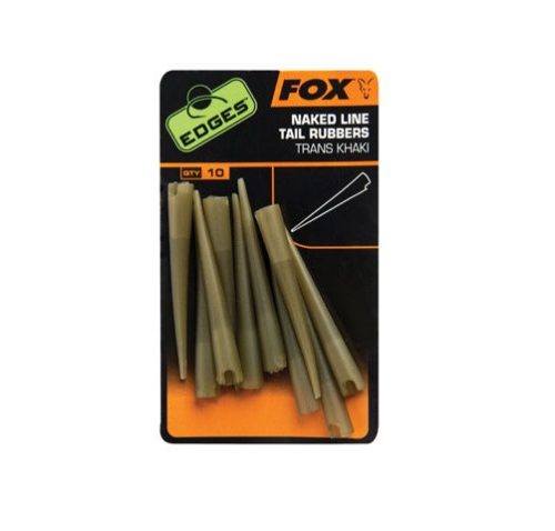 Fox - Power Grip Naked Line Tail Rubbers Size 7 10db/cs (-30)