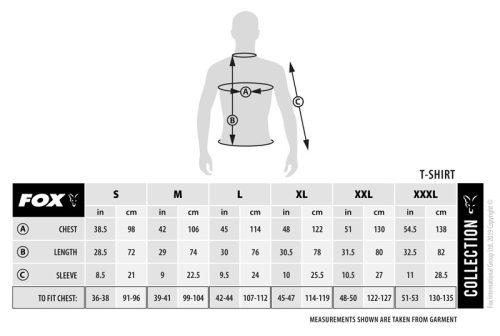 Fox - Collection T - Black & Orange - 3XL-es