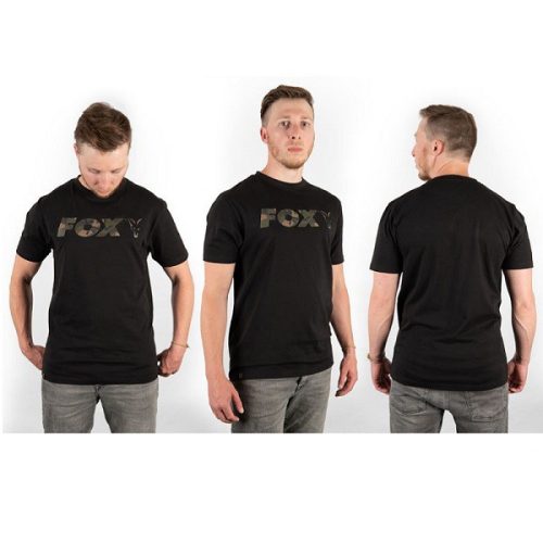 Fox - Black Camo Print T-Shirt S