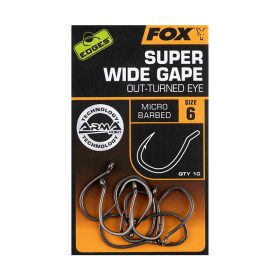   Fox - Edges Armapoint Super Wide Gape (Outturned Eye) Horog 2-es