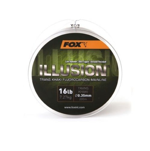 Fox - Edges Illusion Soft Mainline 200m 0.350mm 16lb Trans Khaki