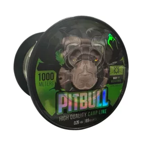   Carp Zoom - Pitbull High UV Horgászzsinór Sötét Zöld 0,37mm 1000m 15,8kg