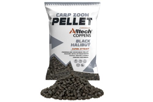 Carp Zoom - Black Halibut Pellet 8mm Halibut 800g