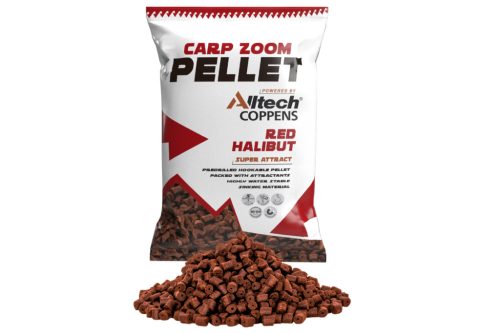 Carp Zoom - Red Halibut Pellet 8mm Halibut 800g