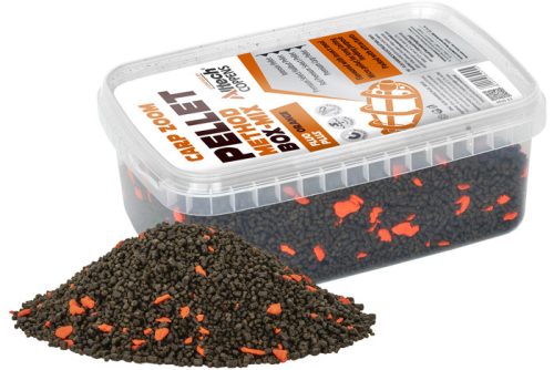 Carp Zoom - Fluo Pellet Mix Orange Plus Natúr 500g