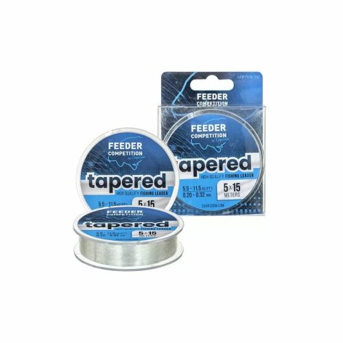 Carp Zoom - Feeder Competition Tapered Leader 5x15m 0,18-0,28mm