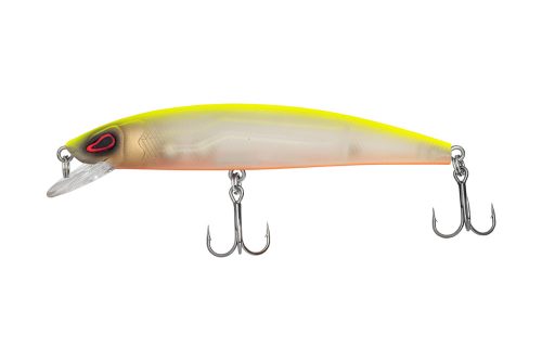 Predator-Z - Arrow Minnow Wobbler 9cm 8,6g Fluo Sárga Fehér Úszó