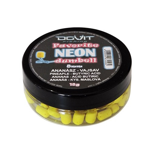 Dovit - Favorite Dumbell Neon 8mm - Ananász-Vajsav