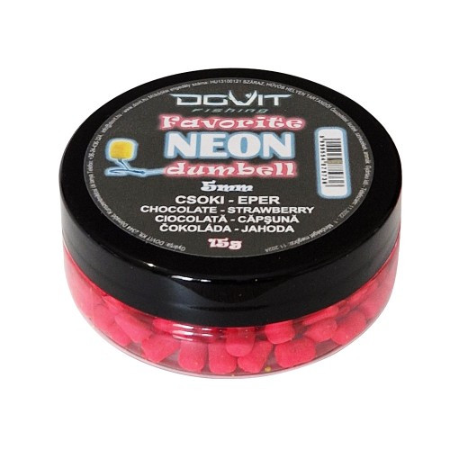 Dovit - Favorite Dumbell Neon 5mm - Halibut-Krill