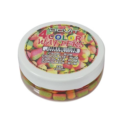 Dovit - 4 Color Wafters 10mm - Csoki-Rum