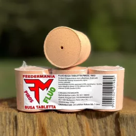 Feedermania - Busa tabletta Fluo Piros 230g 3db/cs