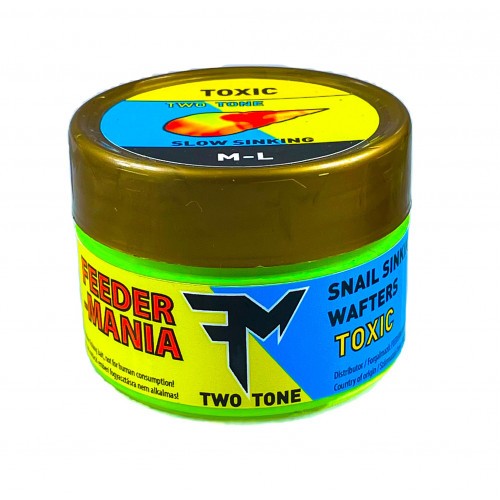Feedermania - Snail Sinking Wafter Two Tone M-L Toxic