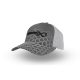 Matrix - Hex Print Baseball Cap  - Grey