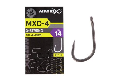 Matrix - MXC-4 Horog 18-as Barbless Eyed (PTFE)