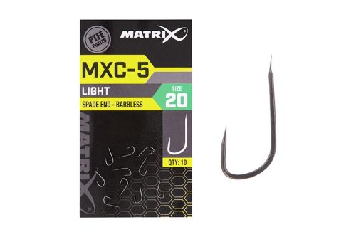 Matrix - MXC-5 Horog 20-as Barbless Spade End (PTFE)