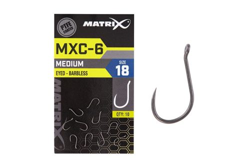 Matrix - MXC-6 Horog 20-as Barbless Eyed (PTFE)