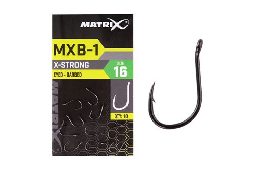 Matrix - MXB-1 Horog 16-os Barbed Eyed (Black Nickel)