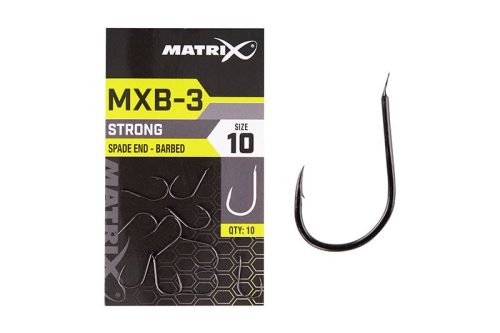 Matrix - MXB-3 Horog 10-es Barbed Spade End (Black Nickel)