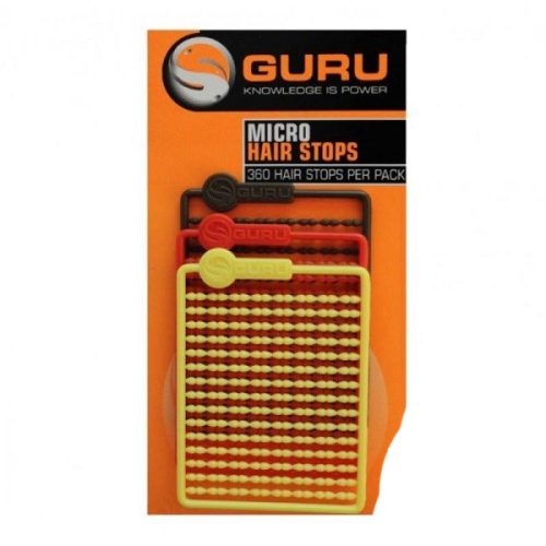 Guru - Micro Hair Stops - Red,Brown,Yellow
