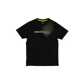 Matrix - Hex Print T Shirt Black L-es