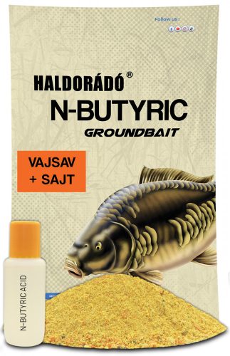 Haldorádó - N-Butyric Groundbait - Vajsav + Sajt 800 g 800 g