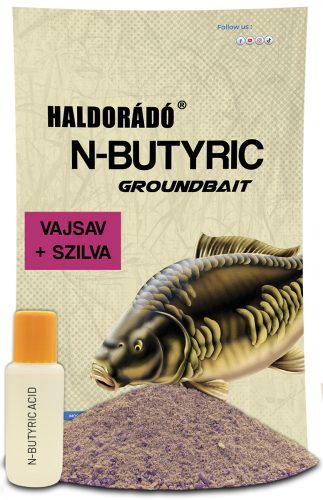 Haldorádó - N-Butyric Groundbait - Vajsav + Szilva 800 g 800 g