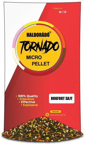 Haldorádó - TORNADO Micro Pellet - Rokfort Sajt
