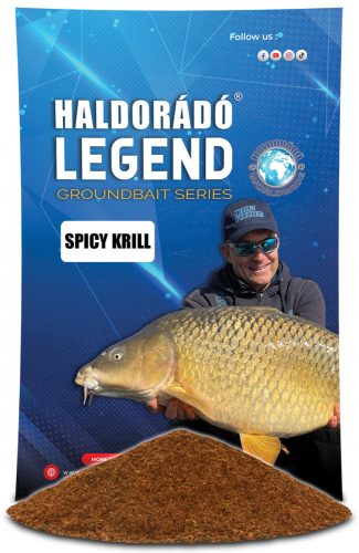 Haldorádó - LEGEND Groundbait - Spicy Krill 800 g 800 g