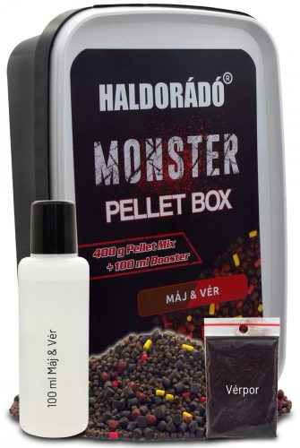 Haldorádó - MONSTER Pellet Box - Máj & Vér
