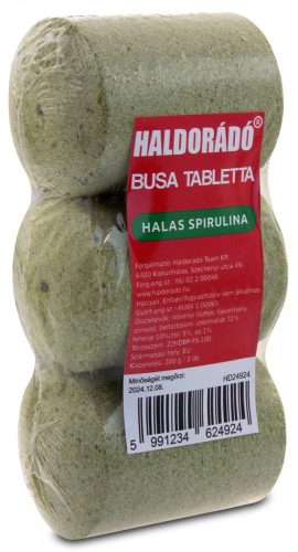 Haldorádó - Busa Tabletta Slow - Halas Spirulina 3db/cs