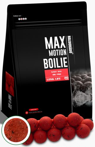 Haldorádó - MAX MOTION Boilie Long Life 20 mm - Nagy Hal
