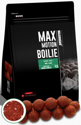 Haldorádó - MAX MOTION Boilie Premium Soluble 24 mm - Nagy Hal