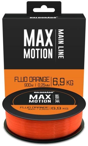 Haldorádó - MAX MOTION Fluo Orange 0,25 mm / 900 m