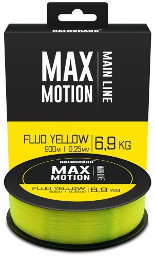 Haldorádó - MAX MOTION Fluo Yellow 0,25 mm / 900 m