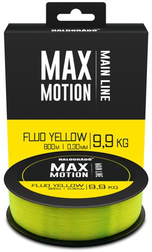 Haldorádó - MAX MOTION Fluo Yellow 0,30 mm / 800 m