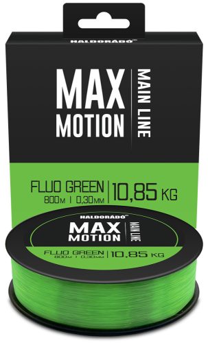 Haldorádó - MAX MOTION Fluo Green 0,30 mm / 800 m