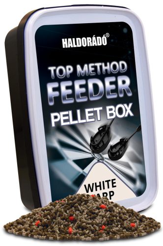 Haldorádó - Top Method Feeder Pellet Box - WHITE CARP